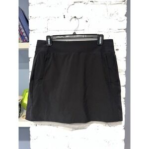 Athleta Brooklyn Black Athletic Shorts Skorts 10